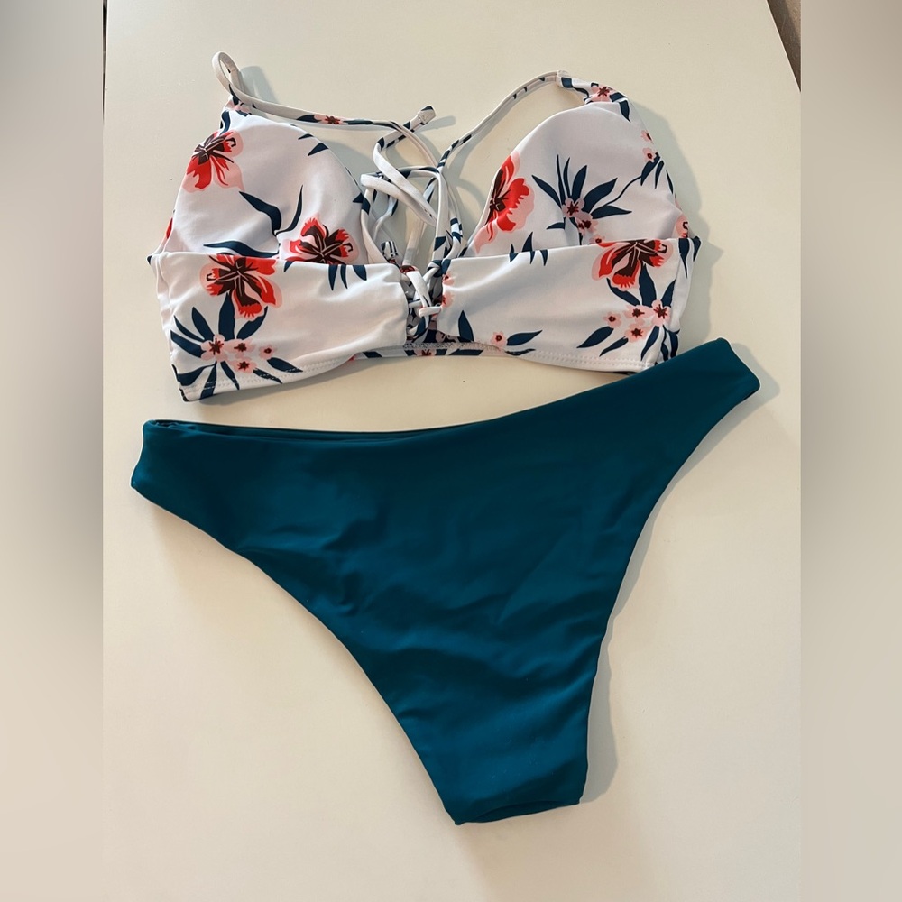 2 piece bathing suit bikini
